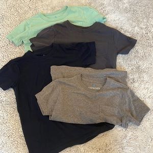 4-Jcrew crewcuts tshirts size 6-7